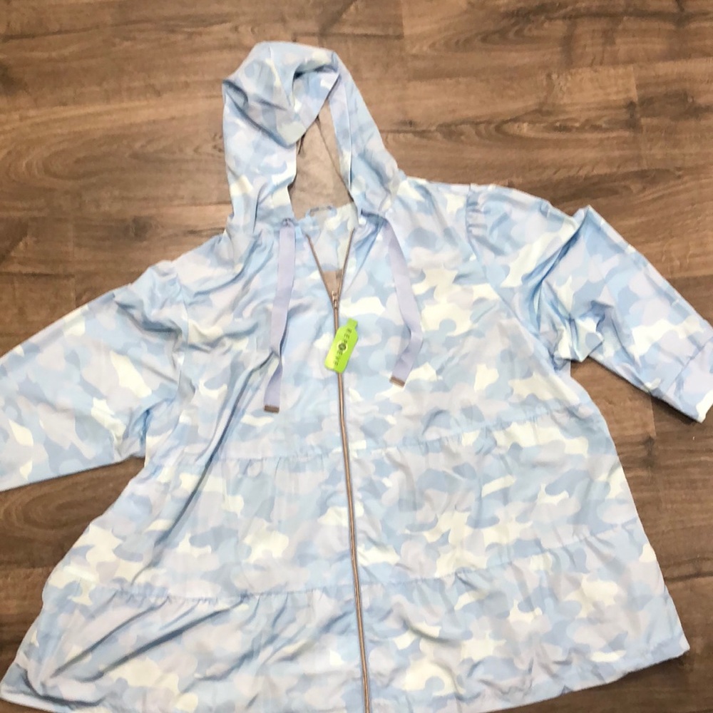 Windbreaker, lined with soft jersey